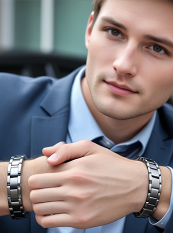 Men's Tungsten Bracelet