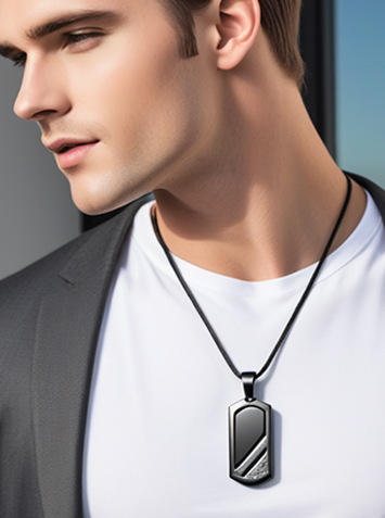 Men's Tungsten Pendant