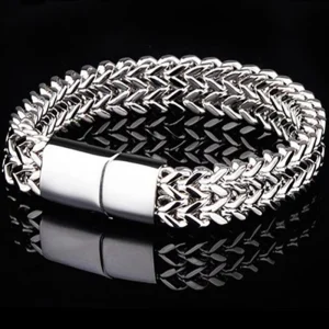 Abesty Jewelry Factory Wholesale Stainless Steel Men Bracelet Black Gold Plated Bangles Party Gift