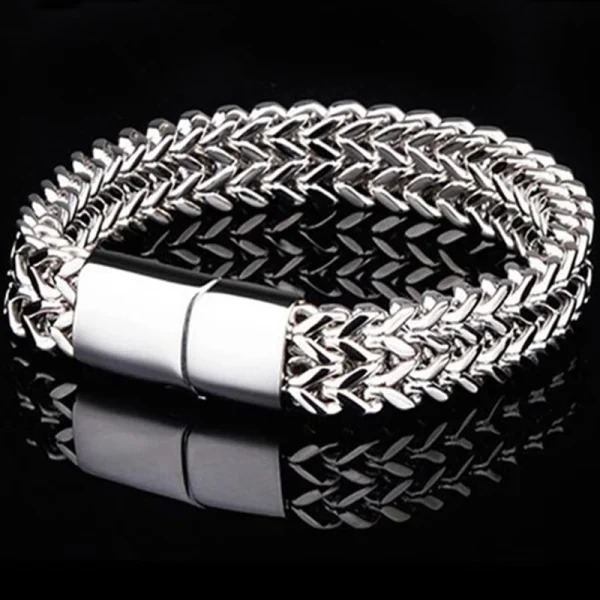 Abesty Jewelry Factory Wholesale Stainless Steel Men Bracelet Black Gold Plated Bangles Party Gift