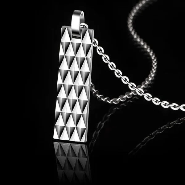 Fashion Men tungsten carbide necklace Abesty Jewelry Factory Hip-hop Simple Man Pendant