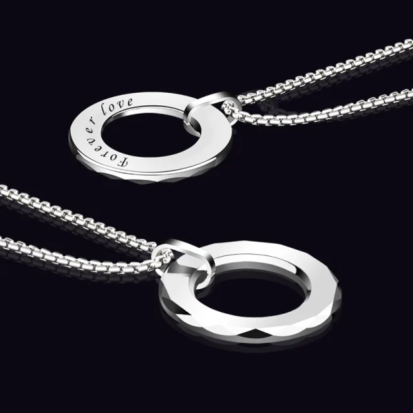 Men Tungsten Carbide Necklace Abesty Fashion Hop-hip Man Pendant Shenzhen Jewelry Supplier - Image 3