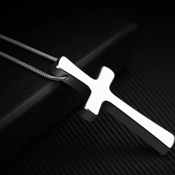 Hop-hip Men Tungsten Carbide Necklace Abesty Factory Crossing Classical Style Man Pendant - Image 2