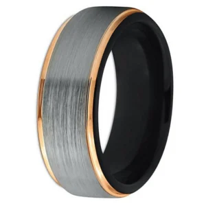 Classical Men Tungsten Ring Shenzhen Manufacturers wholesale 8mm Tungsten Carbide Ring For Men