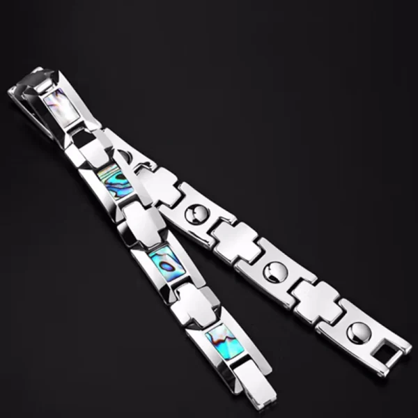 Tungsten Carbide Men Koa Wooden Bracelet Abesty Jewelry Factory Fashion Customized Adjustable Bangles For Men - Image 2