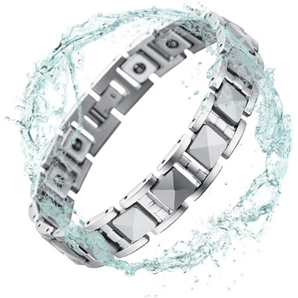 Men Tungsten Carbide Gold Plated Bracelet Abesty Jewelry Factory Classical Simple 21cm Men Bangles - Image 3