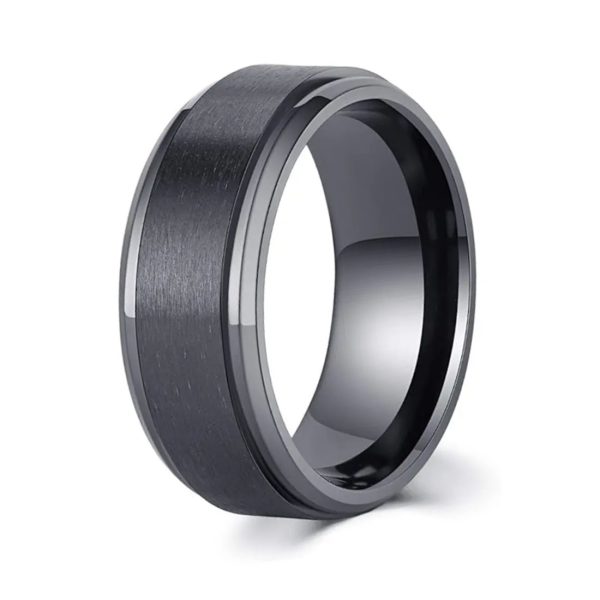 Men’s Black Zirconium Rings Wholesale Custom Manufacturing  Product Overview