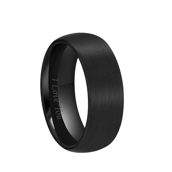 Black Zirconium Ring Manufacturer 0EM and 0DM Custom Men’s Bands in Bulk - Image 4