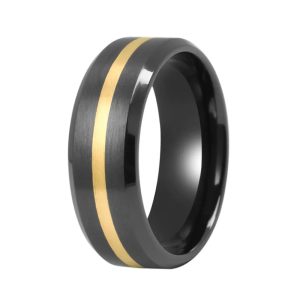 Black Zirconium Ring Manufacturer 0EM and 0DM Custom Men’s Bands in Bulk