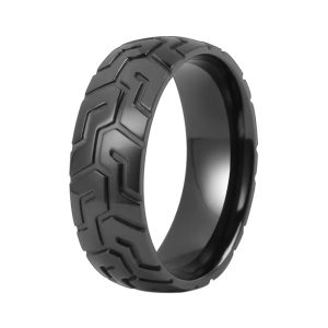 High-Quality Black Zirconium Rings Custom Designs & Factory Wholesale