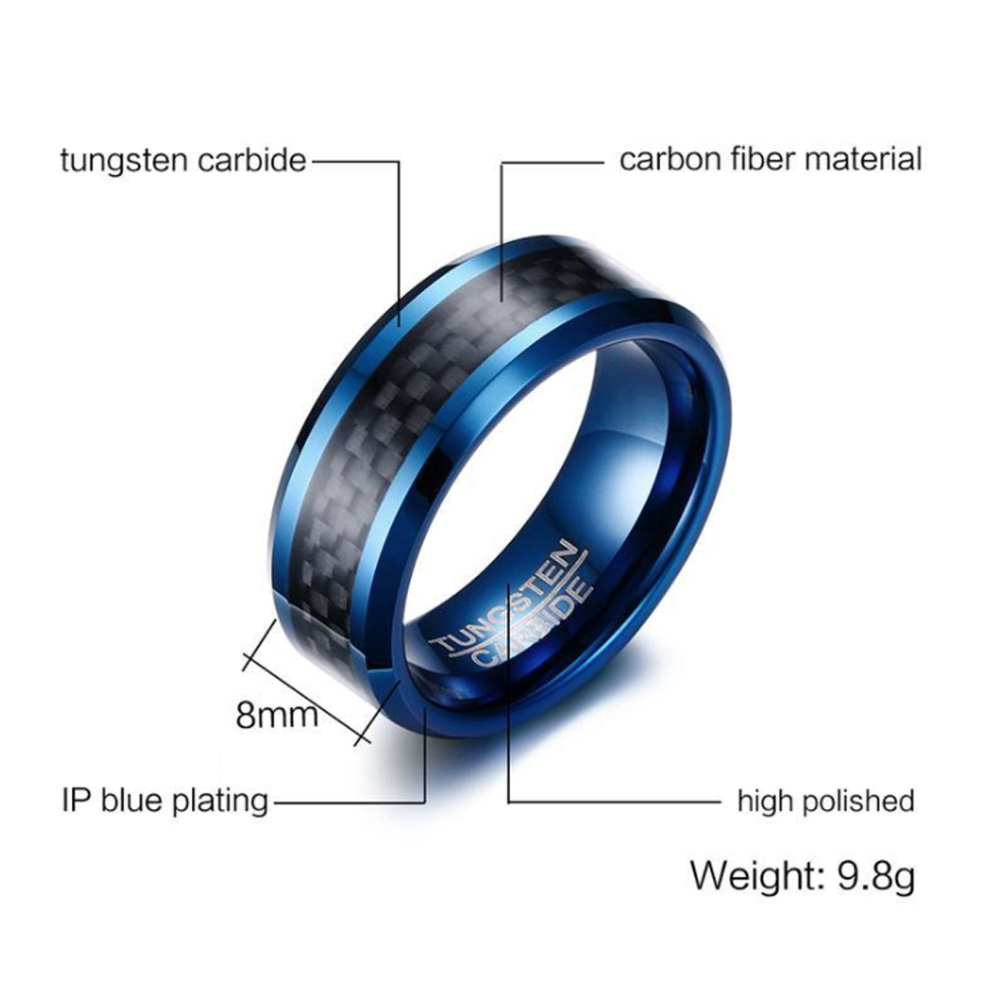 Bulk Tungsten Carbide Rings for Men- Reliable Wholesale Exporter - Image 2