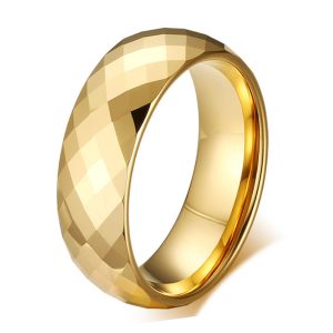 Tungsten Rings Wholesale Distributor-Scratch Resistant Men's Bands