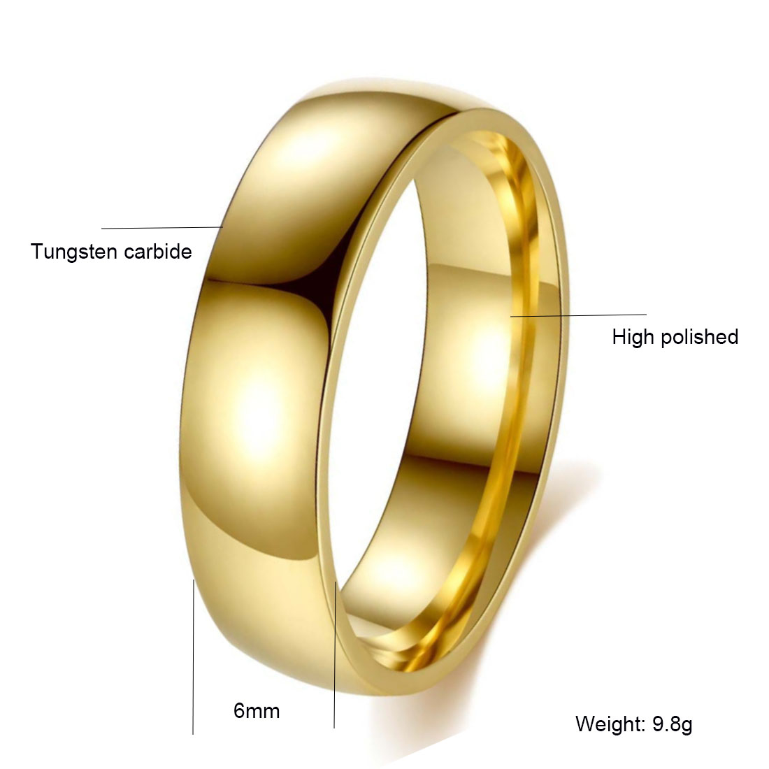 Men's Tungsten Fashion Rings Wholesale - Direct Factory Distributor - Image 2