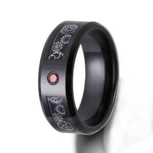 Scratch-Resistant Tungsten Men’s Rings Wholesale-Jewelry Manufacturer