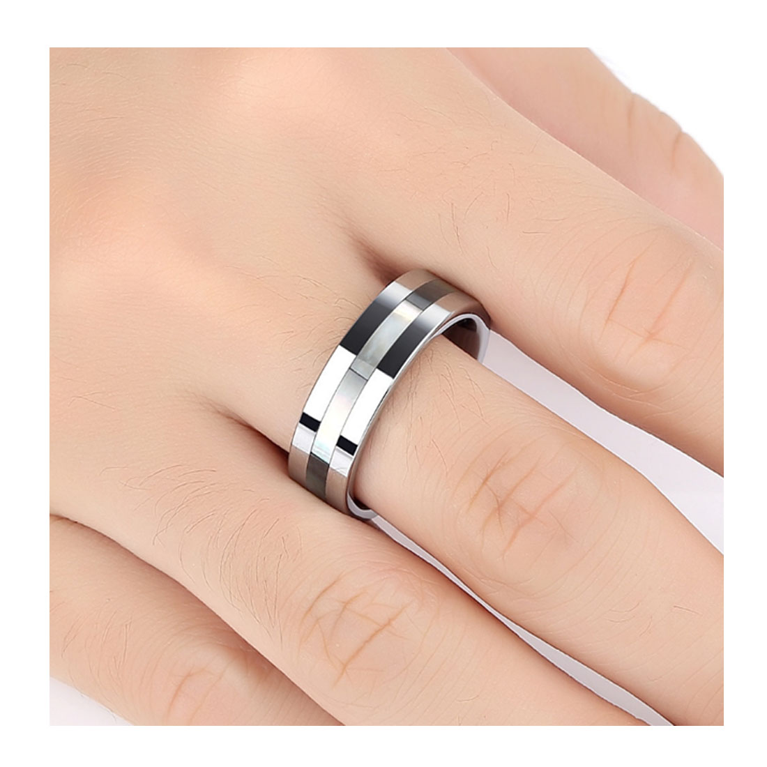 Men’s Tungsten Promise Rings Wholesale - Reliable Jewelry Factory - Image 4