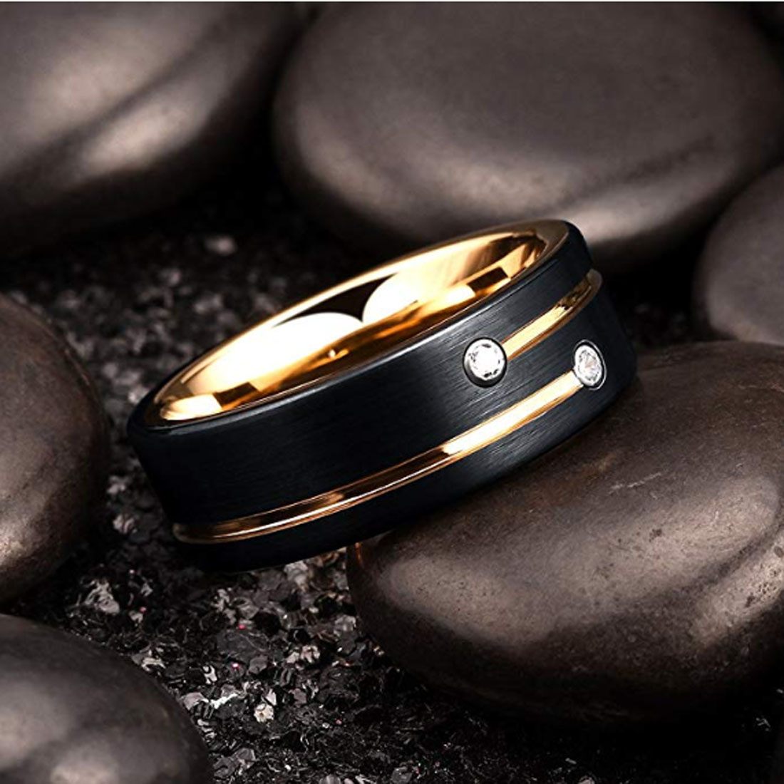 Tungsten Ring wholesale Catalog-Men’s jewelry Manufacturer online - Image 4