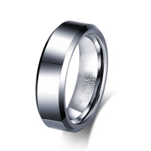 Factory Wholesale men’s Tungsten Rings Durable Tungsten Carbide Bands for Bulk