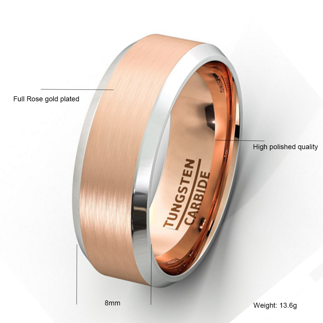 Tungsten Rings Manufacturer Wholesale- Men’s Jewelry Bulk Supplier - Image 2