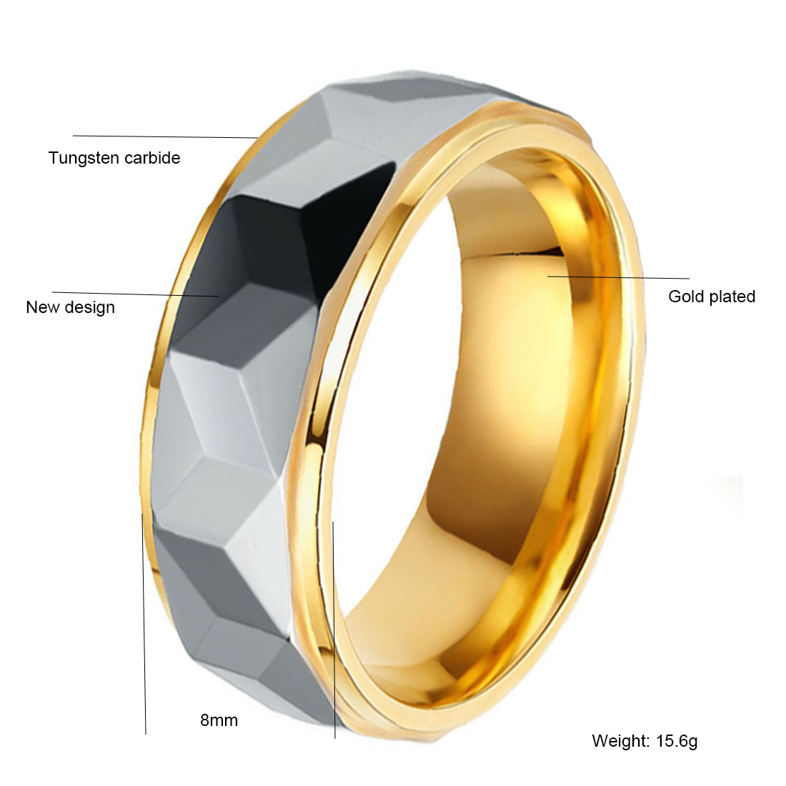 Low M0Q Tungsten Rings Wholesale for Men - Direct Factory Exporter - Image 3