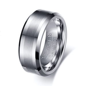 Wholesale Tungsten Men’s Bands Scratch Resistant Jewelry Factory