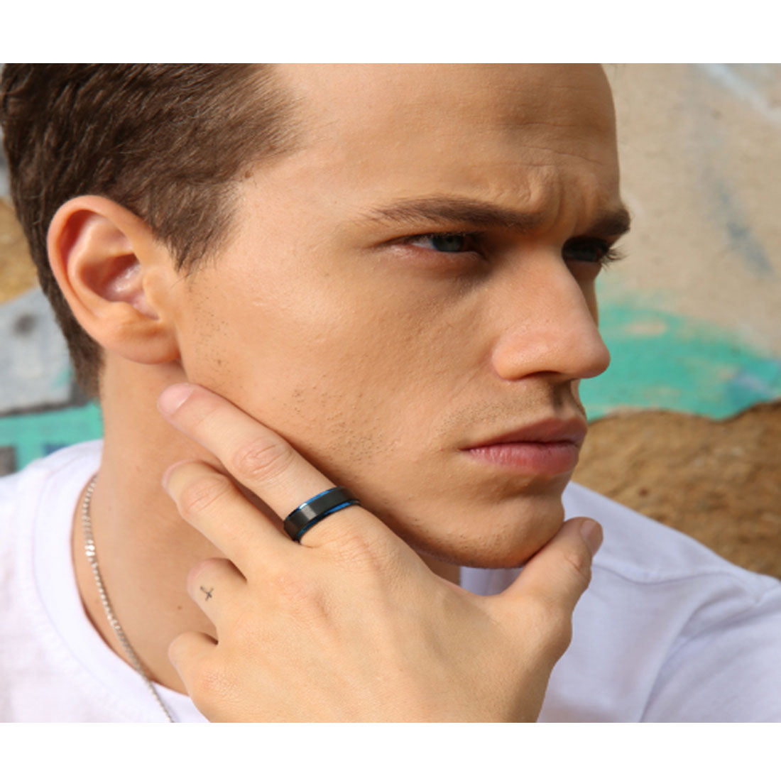 Men’s Tungsten Ring manufacturer Bulk Tungsten Carbide Jewelry Supplier - Image 3