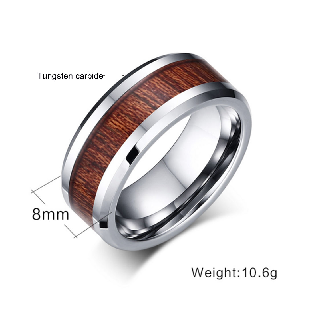 Men’s Tungsten Rings Bulk Supply Direct From Jewelry Factory - Image 2